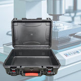 Maxbell Protector Hard Case Equipment Carrying Case without Foam Protective Tool Box Black