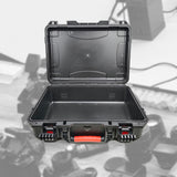 Maxbell Protector Hard Case Equipment Carrying Case without Foam Protective Tool Box Black