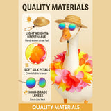 Maxbell Goose Outfit Lovely Funny Holiday Hawaiian Decorative for Outdoor Lawn Porch