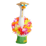 Maxbell Goose Outfit Lovely Funny Holiday Hawaiian Decorative for Outdoor Lawn Porch