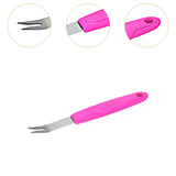 Maxbell Manual Weeder Metal Weeding Fork for Transplant Digging and Shoveling Bonsai Length 18.5cm