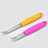 Maxbell Manual Weeder Metal Weeding Fork for Transplant Digging and Shoveling Bonsai Length 18.5cm
