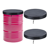 Maxbell Drum Cover for Protection Portable Waterproof for Backyard Factories Outdoor 65 cmx10 cm