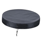 Maxbell Drum Cover for Protection Portable Waterproof for Backyard Factories Outdoor 65 cmx10 cm
