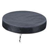 Maxbell Drum Cover for Protection Portable Waterproof for Backyard Factories Outdoor 65 cmx10 cm