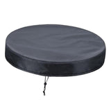 Maxbell Drum Cover for Protection Portable Waterproof for Backyard Factories Outdoor 85 cmx10 cm