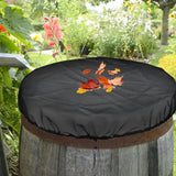 Maxbell Drum Cover for Protection Portable Waterproof for Backyard Factories Outdoor 85 cmx10 cm