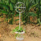 Maxbell Indoor Plant Trellis for Potted Plants for Indoor Outdoor Garden Accessories White