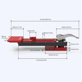 Maxbell 2Pcs Siding Installation Tools Sturdy Aluminum Alloy Wall Panel Install Tool