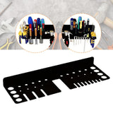Maxbell Screwdriver Holder Easy to Install Space Saving Wall Mounted Holder for Shed