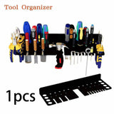 Maxbell Screwdriver Holder Easy to Install Space Saving Wall Mounted Holder for Shed