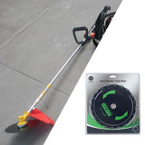Maxbell 9” 20 Tooth Chainsaw Brush Cutter Blade for Clearing Underbrush Cutting Bush