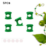 Maxbell Plant Clips Fixer Flower Vine Clip for Indoor Outdoor Melon Cable Management 5pcs