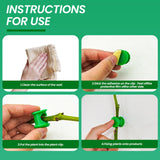 Maxbell Plant Clips Fixer Flower Vine Clip for Indoor Outdoor Melon Cable Management 5pcs
