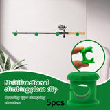 Maxbell Plant Clips Fixer Flower Vine Clip for Indoor Outdoor Melon Cable Management 5pcs