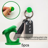 Maxbell Plant Clips Fixer Flower Vine Clip for Indoor Outdoor Melon Cable Management 5pcs