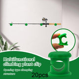 Maxbell Plant Clips Fixer Flower Vine Clip for Indoor Outdoor Melon Cable Management 20pcs