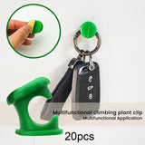 Maxbell Plant Clips Fixer Flower Vine Clip for Indoor Outdoor Melon Cable Management 20pcs