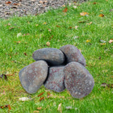 Maxbell 5Pcs Fake Rocks Diorama Faux Rocks for Yard Floral Arrangements Fairy Garden B