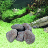 Maxbell 5Pcs Fake Rocks Diorama Faux Rocks for Yard Floral Arrangements Fairy Garden B