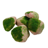 Maxbell 5Pcs Fake Rocks Diorama Faux Rocks for Yard Floral Arrangements Fairy Garden D