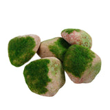 Maxbell 5Pcs Fake Rocks Diorama Faux Rocks for Yard Floral Arrangements Fairy Garden D