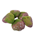 Maxbell 5Pcs Fake Rocks Diorama Faux Rocks for Yard Floral Arrangements Fairy Garden E