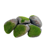 Maxbell 5Pcs Fake Rocks Diorama Faux Rocks for Yard Floral Arrangements Fairy Garden F