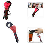 Maxbell Adjustable Filter Strap Wrench Versatile for Glue Joints, PVC Junctions 6inch