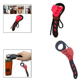 Maxbell Adjustable Filter Strap Wrench Versatile for Glue Joints, PVC Junctions 6inch