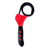 Maxbell Adjustable Filter Strap Wrench Versatile for Glue Joints, PVC Junctions 6inch