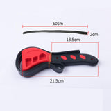 Maxbell Adjustable Filter Strap Wrench Versatile for Glue Joints, PVC Junctions 8inch