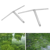 Maxbell Aquatic Weed Cutter Foldable Compact Garden Knife for Digging Planting Lakes 39.5cm