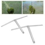 Maxbell Aquatic Weed Cutter Foldable Compact Garden Knife for Digging Planting Lakes 39.5cm
