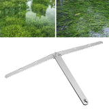 Maxbell Aquatic Weed Cutter Foldable Compact Garden Knife for Digging Planting Lakes 39.5cm