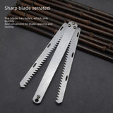 Maxbell Aquatic Weed Cutter Foldable Compact Garden Knife for Digging Planting Lakes 39.5cm