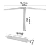 Maxbell Aquatic Weed Cutter Foldable Compact Garden Knife for Digging Planting Lakes 49.5cm