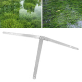 Maxbell Aquatic Weed Cutter Foldable Compact Garden Knife for Digging Planting Lakes 49.5cm