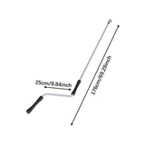 Maxbell RV Awning Crank Handle Rain Shelter Accessory Pole Pull Rod for Garage Doors