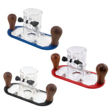 Maxbell Wood Router Base Adjustable Slotting Bracket for Furniture Opening Engraving Black