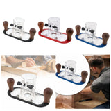 Maxbell Wood Router Base Adjustable Slotting Bracket for Furniture Opening Engraving Black