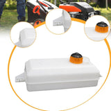 Maxbell Impact Rammer Gas Tank Large Gas Canister for Mower Electric Tampers Trimmer White