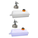 Maxbell Impact Rammer Gas Tank Large Gas Canister for Mower Electric Tampers Trimmer White