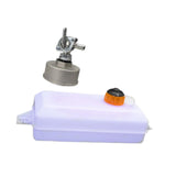 Maxbell Impact Rammer Gas Tank Large Gas Canister for Mower Electric Tampers Trimmer Gray