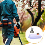 Maxbell Impact Rammer Gas Tank Large Gas Canister for Mower Electric Tampers Trimmer Gray