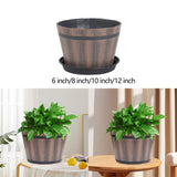 Maxbell Flower Pot Versatile Lightweight Outdoor Planter Pot for Plants