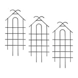 Maxbell 3 Pieces Plants Trellis Decorative Garden Trellis for Patio Balcony Backyard
