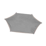 Maxbell Trampoline Shade Cover Reliable Backyard Trampoline Top Cover Sun Shelter 6ft for 6 Poles Gray