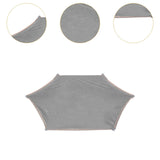 Maxbell Trampoline Shade Cover Reliable Backyard Trampoline Top Cover Sun Shelter 10ft for 6 Poles Gray