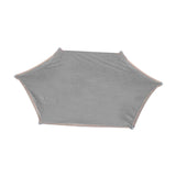 Maxbell Trampoline Shade Cover Reliable Backyard Trampoline Top Cover Sun Shelter 12ft for 6 Poles Gray